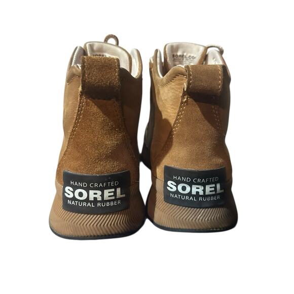 Sorel Out N About Womens Hand Crafted Brown Blue Boots Size 7.5 Women's Outdoor - Picture 7 of 8